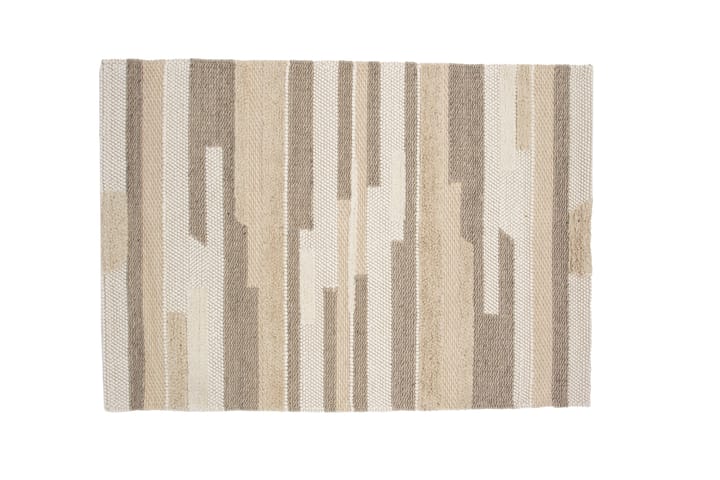 Sixten Villamatto 160x230 cm Suorakulmainen - Beige - Kodintekstiilit & matot - Matto - Moderni matto - Villamatto