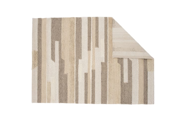 Sixten Villamatto 160x230 cm Suorakulmainen - Beige - Kodintekstiilit & matot - Matto - Moderni matto - Villamatto