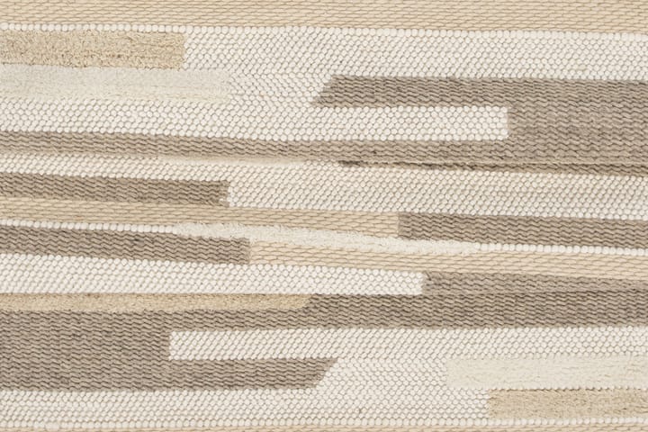 Sixten Villamatto 160x230 cm Suorakulmainen - Beige - Kodintekstiilit & matot - Matto - Moderni matto - Villamatto