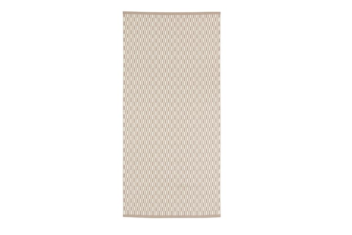 Ullamatto Tjörn 75x150 cm Suorakulmainen - Beige - Kodintekstiilit & matot - Matto - Moderni matto - Villamatto