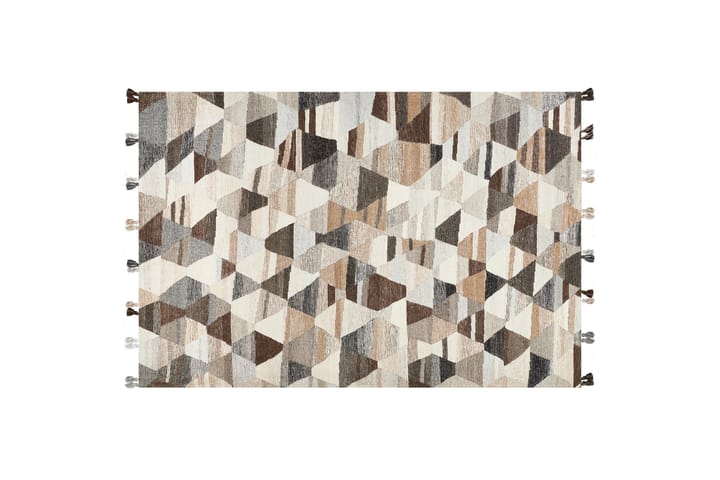 Villamatto Argavand 200x300 cm - Beige - Kodintekstiilit & matot - Matto - Moderni matto - Villamatto