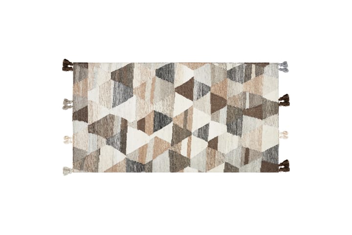 Villamatto Argavand 80x150 cm - Beige - Kodintekstiilit & matot - Matto - Moderni matto - Villamatto