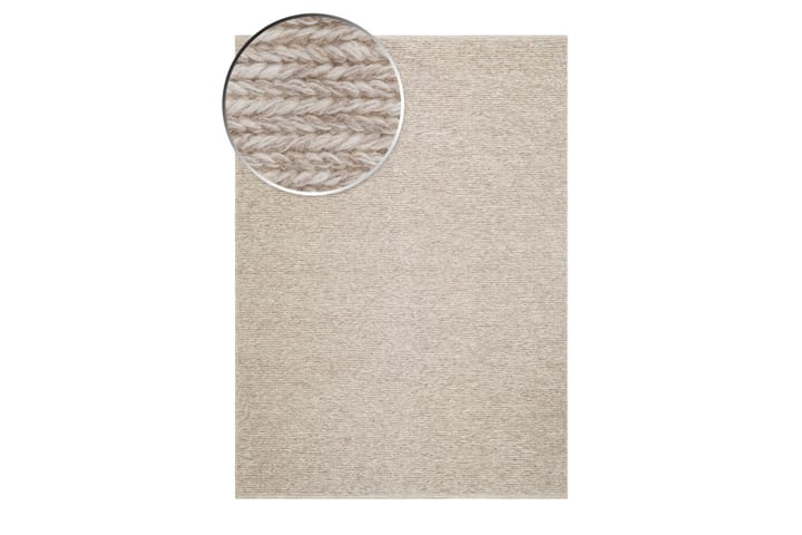 Villamatto Bilke 240x340 cm - Beige - Kodintekstiilit & matot - Matto - Moderni matto - Villamatto