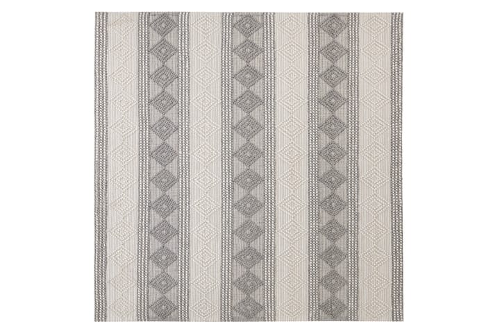 Villamatto Bozova 200x200 cm - Beige - Kodintekstiilit & matot - Matto - Moderni matto - Villamatto