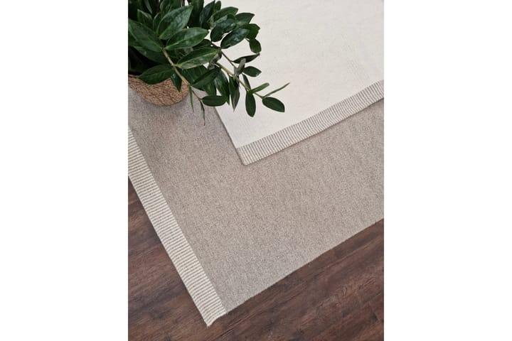 Villamatto Fransis 160x230 cm - Pellava - Kodintekstiilit & matot - Matto - Moderni matto - Villamatto