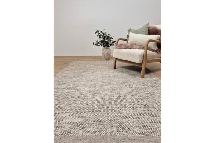 Villamatto Gango 160x230 Suorakaiteen muotoinen - Beige - Kodintekstiilit & matot - Matto - Moderni matto - Villamatto