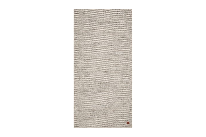 Villamatto Hury 75x150 cm - Kermanvärinen - Kodintekstiilit & matot - Matto - Moderni matto - Villamatto