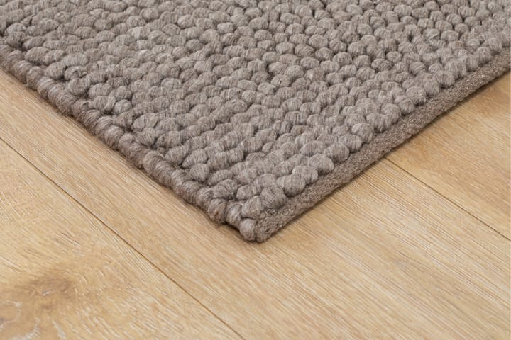 Villamatto Jani 200x200 Neliö - Taupe - Kodintekstiilit & matot - Matto - Moderni matto - Villamatto