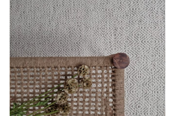 Villamatto Junna 200x300 Suorakaiteen muotoinen - Beige - Kodintekstiilit & matot - Matto - Moderni matto - Villamatto