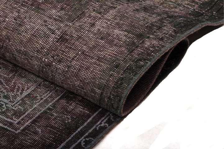 Käsinsolmittu Vintage Matto Villa Liila 140x190cm - Lila - Pyöreät matot - Käsintehdyt matot - Villamatto
 - Yksiväriset matot - Kumipohjamatot - Pienet matot - Iso matto