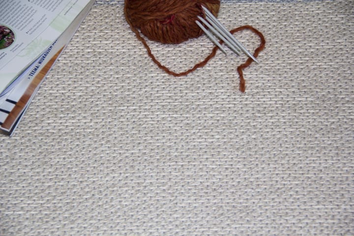 Matto Aho 80x150 cm Beige - VM Carpet - Pyöreät matot - Käsintehdyt matot - Villamatto
 - Yksiväriset matot - Kumipohjamatot - Pienet matot - Iso matto