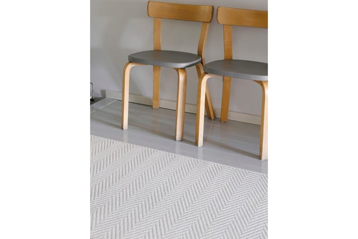 Matto Elsa 80x150 cm Valkoinen - VM Carpet - Villamatto