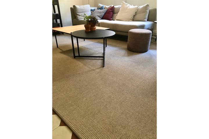 Matto Esmeralda 133x200 cm Beige - VM Carpet - Kodintekstiilit & matot - Matto - Moderni matto - Villamatto