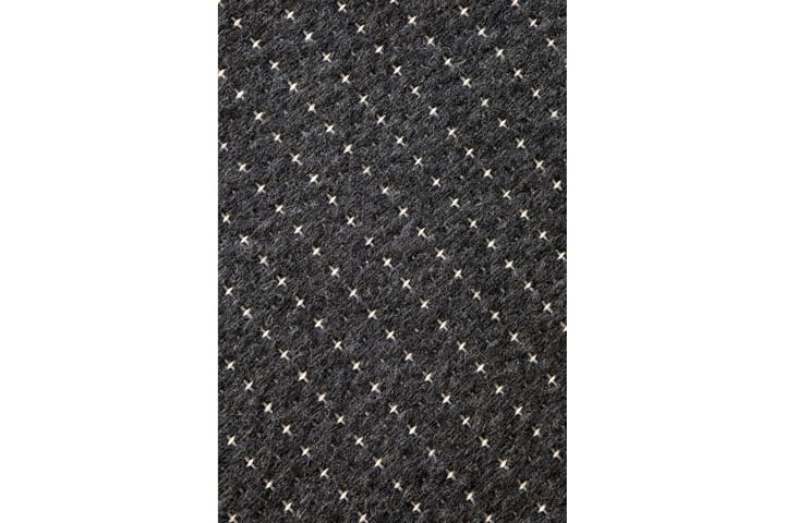 Matto Valkea 200x300 cm Musta/Harmaa - VM Carpet - Kodintekstiilit & matot - Matto - Moderni matto - Villamatto