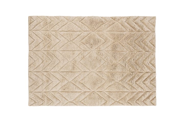 Villamatto Noisaby 300x400 cm Suorakaide - Beige - Kodintekstiilit & matot - Matto - Moderni matto - Villamatto