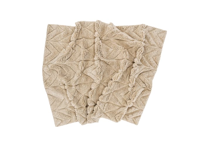 Villamatto Noisaby 300x400 cm Suorakaide - Beige - Kodintekstiilit & matot - Matto - Moderni matto - Villamatto