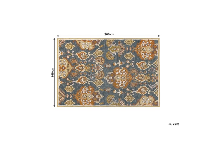 Villamatto Umurlu 140x200 cm - Beige - Kodintekstiilit & matot - Matto - Moderni matto - Nukkamatto