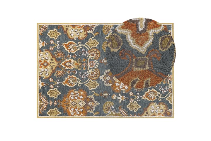 Villamatto Umurlu 160x230 cm - Oranssi - Kodintekstiilit & matot - Matto - Moderni matto - Villamatto