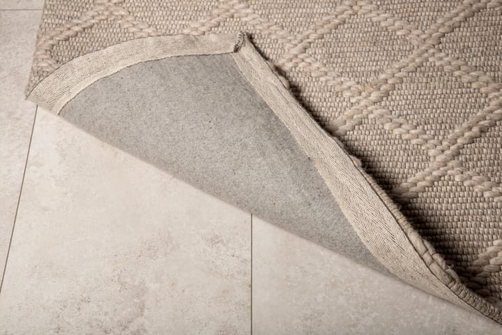 Villamatto Cloudy 160x230 cm - Beige - Kodintekstiilit & matot - Matto - Moderni matto - Villamatto