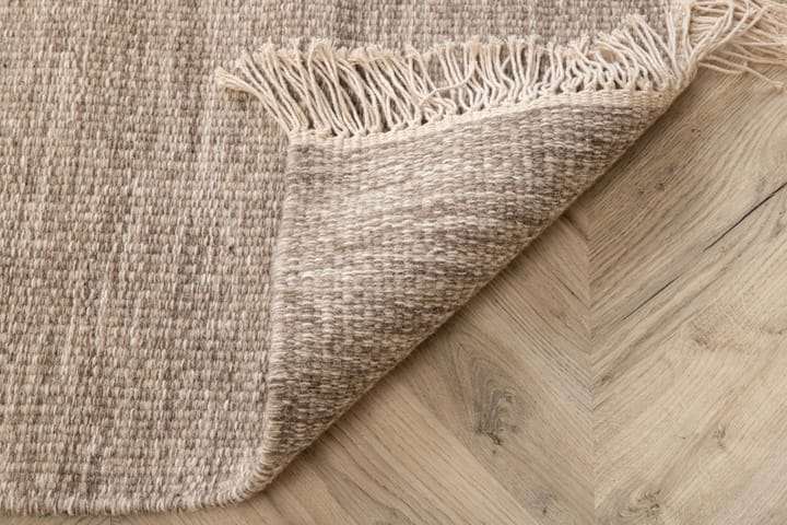 Villamatto Curys 80x250 cm - Beige - Kodintekstiilit & matot - Matto - Moderni matto - Villamatto