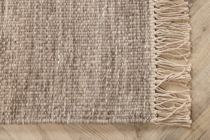 Villamatto Curys 80x250 cm - Beige - Kodintekstiilit & matot - Matto - Moderni matto - Villamatto