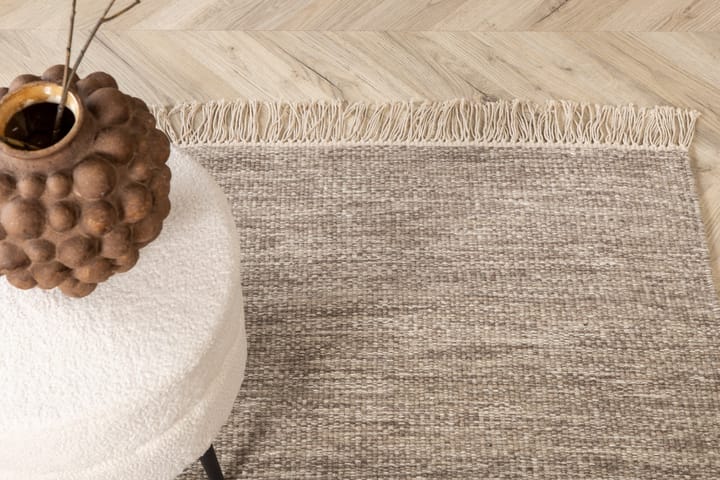 Villamatto Curys 80x250 cm - Beige - Kodintekstiilit & matot - Matto - Moderni matto - Villamatto