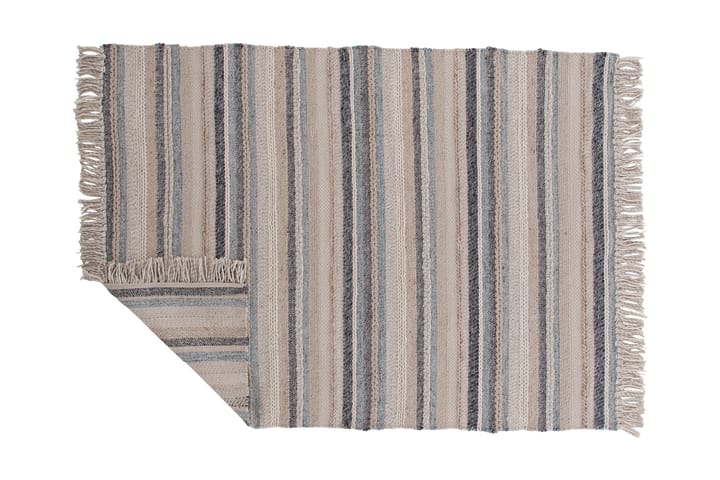 Villamatto Gudha 170x240 cm - Beige/Sininen - Kodintekstiilit & matot - Matto - Moderni matto - Villamatto