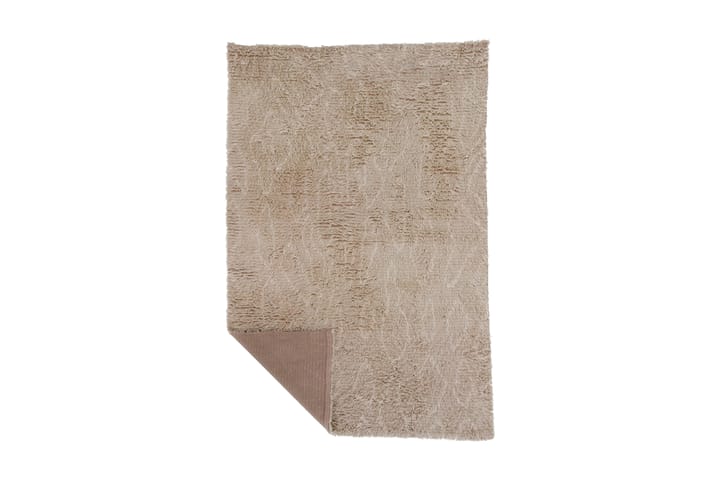 Villamatto Leiko 160x230 cm - Beige - Kodintekstiilit & matot - Matto - Moderni matto - Villamatto