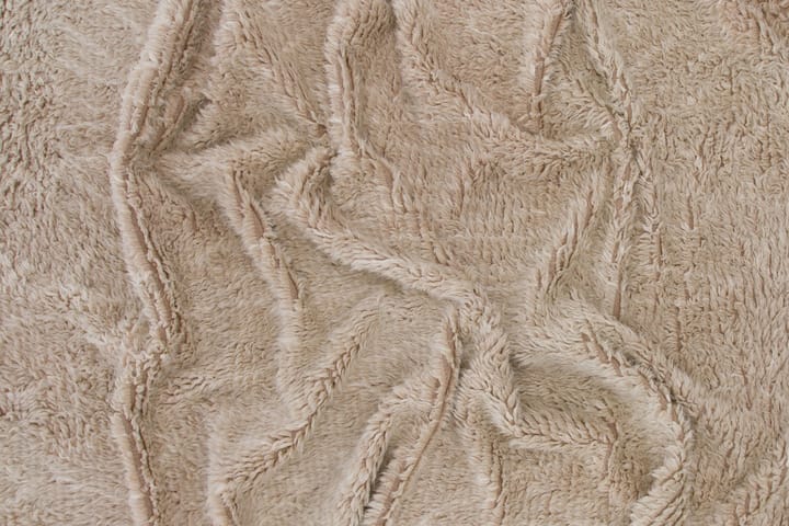 Villamatto Leiko 160x230 cm - Beige - Kodintekstiilit & matot - Matto - Moderni matto - Villamatto