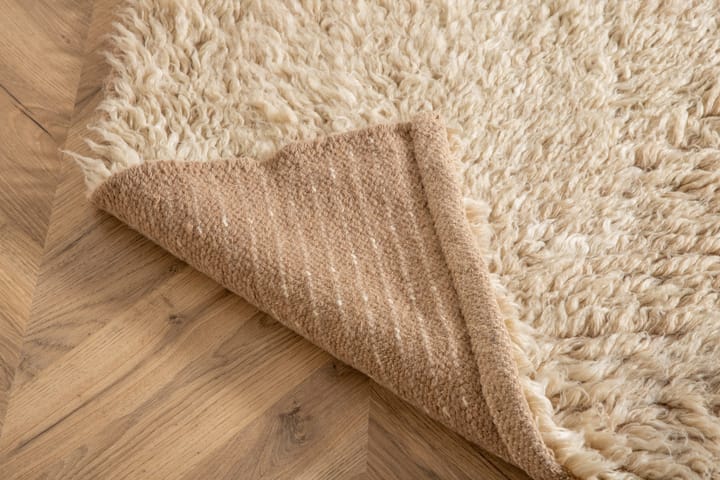 Villamatto Leiko 160x230 cm - Beige - Kodintekstiilit & matot - Matto - Moderni matto - Villamatto