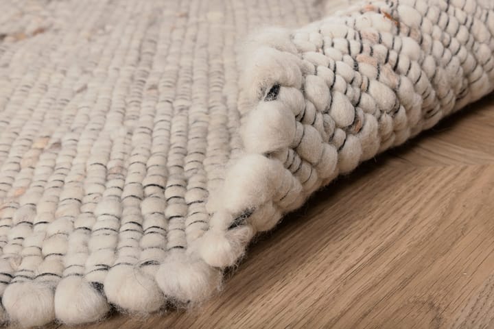 Villamatto Loump 160x230 cm - Valkoinen/Beige - Kodintekstiilit & matot - Matto - Moderni matto - Villamatto