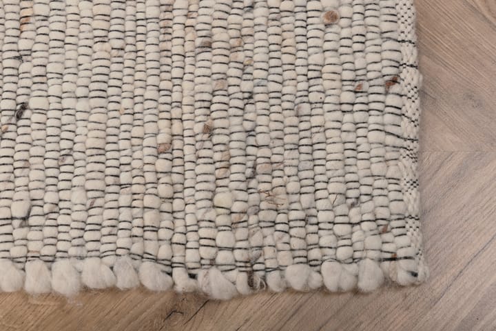 Villamatto Loump 160x230 cm - Valkoinen/Beige - Kodintekstiilit & matot - Matto - Moderni matto - Villamatto