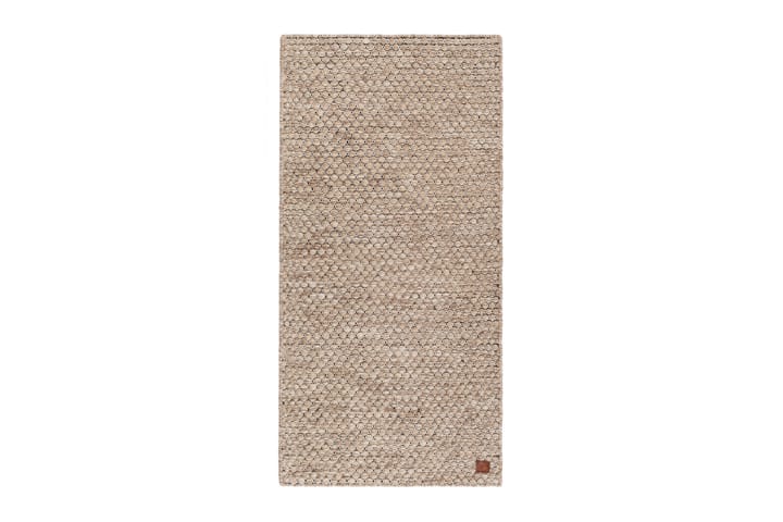 Villamatto Torekov 75x150 cm Pellava - Pellavanbeige - Kodintekstiilit & matot - Matto - Moderni matto - Villamatto