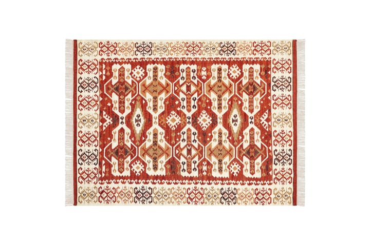 Villamatto Voskevaz 160x230 cm - Oranssi - Kodintekstiilit & matot - Matto - Moderni matto - Villamatto