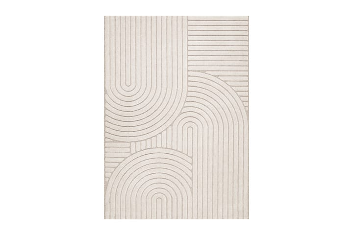 Wilton-matto Halder 160x230 Suorakaiteen muotoinen - Beige - Kodintekstiilit & matot - Matto - Moderni matto - Wilton-matto