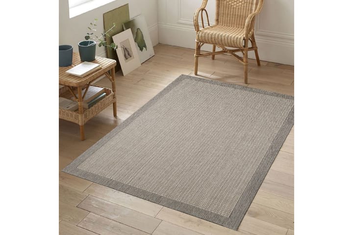 Käytävämatto Omkar 80x150 cm Suorakaide - Beige - Kodintekstiilit & matot - Matto - Moderni matto - Wilton-matto