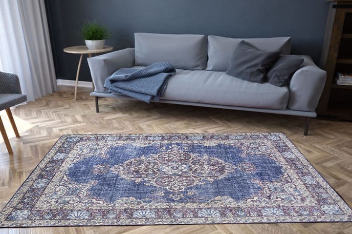 Matto Artloop 140x190 cm - Monivärinen - Kodintekstiilit & matot - Matto - Moderni matto - Wilton-matto