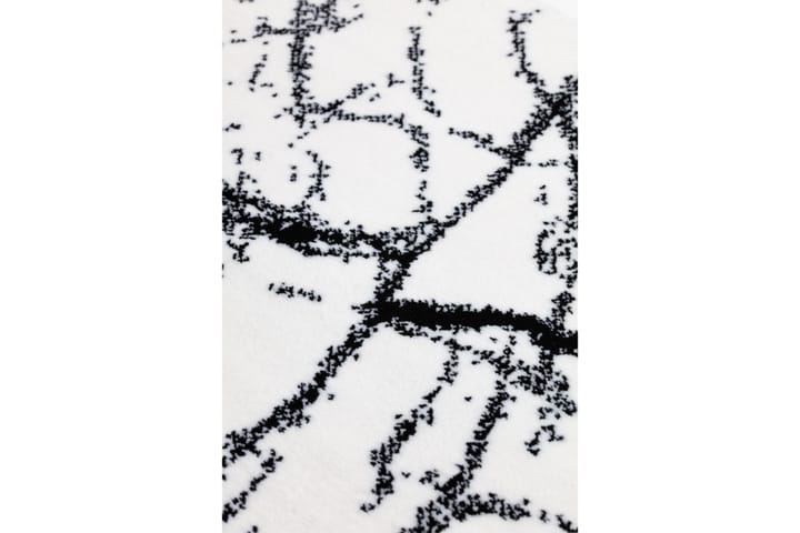 Matto Ink Marble Ø240 cm Pyöreä Marmori/Valkoinen - Valkoinen - Kodintekstiilit & matot - Matto - Moderni matto - Wilton-matto