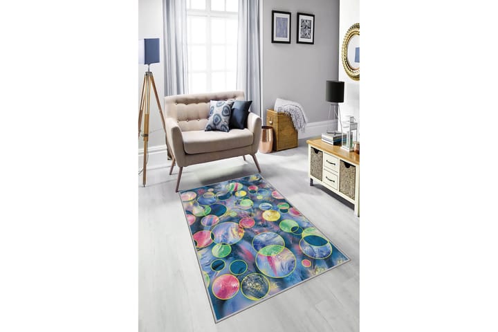 Matto Narinsah 140x220 cm - Monivärinen - Kodintekstiilit & matot - Matto - Moderni matto - Wilton-matto