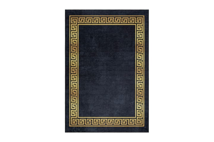 Wilton-matto Rimmi 200x290 Suorakaiteen muotoinen - Musta - Wilton-matto - Kuviollinen matto & värikäs matto
