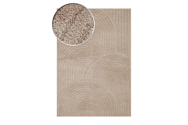 Wiltonmatto Doriane Zen 120x170 cm Pellava - Pellavanbeige - Kodintekstiilit & matot - Matto - Moderni matto - Wilton-matto