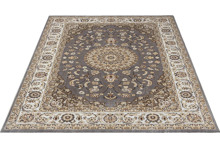 Wiltonmatto Dubai Medallion 120x170 cm Harmaa - Harmaa - Kodintekstiilit & matot - Matto - Moderni matto - Wilton-matto