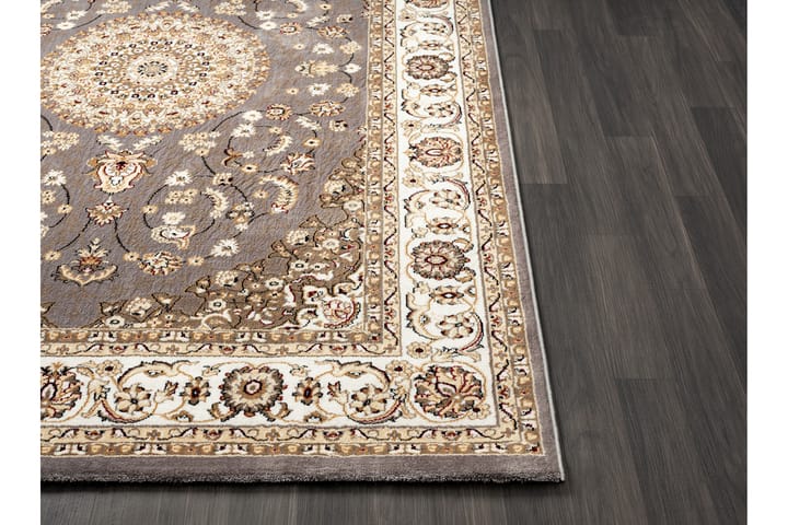 Wiltonmatto Dubai Medallion 120x170 cm Harmaa - Harmaa - Kodintekstiilit & matot - Matto - Moderni matto - Wilton-matto