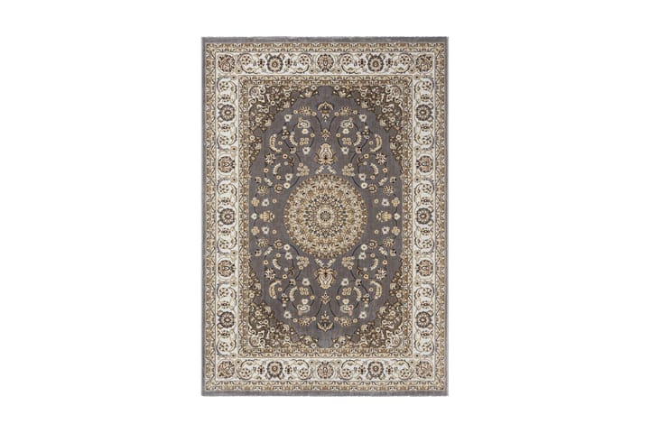 Wiltonmatto Dubai Medallion 200x290 cm Harmaa - Harmaa - Kodintekstiilit & matot - Matto - Moderni matto - Wilton-matto