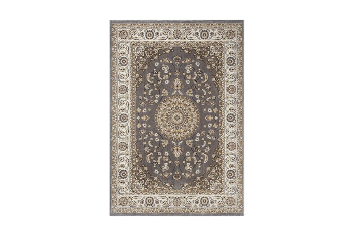 Wiltonmatto Dubai Medallion 80x200 cm Harmaa - Harmaa - Kodintekstiilit & matot - Matto - Moderni matto - Wilton-matto