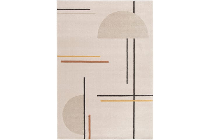 Wiltonmatto Florence Moderni 160x230 cm Kerma/Moniväri - Kerma/Monivärinen - Kodintekstiilit & matot - Matto - Moderni matto - Wilton-matto