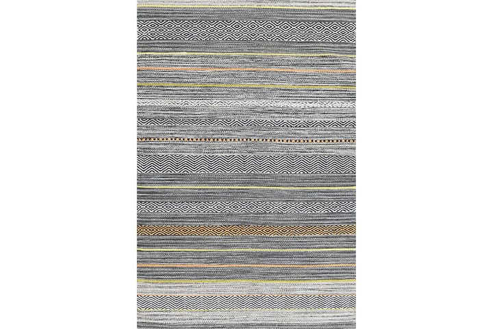 Wiltonmatto Nobusuke 60x100 cm Suorakaide - Harmaa - Kodintekstiilit & matot - Matto - Moderni matto - Wilton-matto