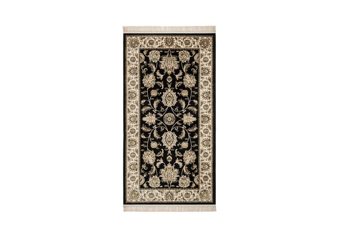 Wiltonmatto Teheran Bidjar 80x350 cm Musta - Musta - Kodintekstiilit & matot - Matto - Moderni matto - Wilton-matto