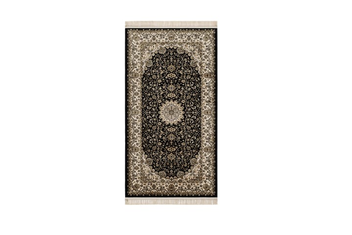 Wiltonmatto Teheran Medallion 67x120 cm Musta - Musta - Kodintekstiilit & matot - Matto - Moderni matto - Wilton-matto