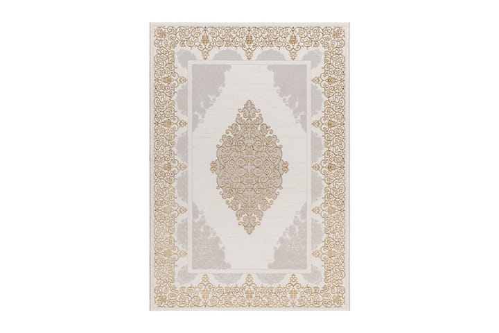 Wiltonmatto Ankara 160x230 cm - Beige/Kulta - Kodintekstiilit & matot - Matto - Moderni matto - Wilton-matto